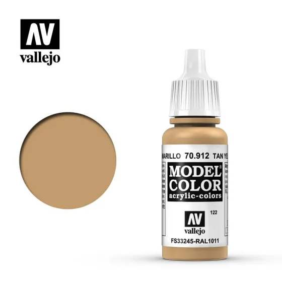 Vallejo 70912 Tan Yellow MC122 17ml