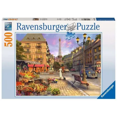 Puzzle 500 elementów Spacer po Paryżu