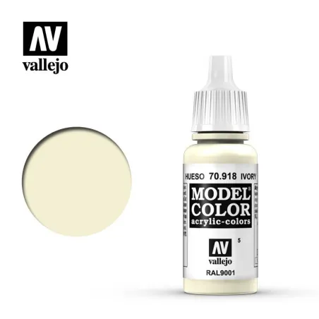 Vallejo 70918 Ivory MC005 17ml