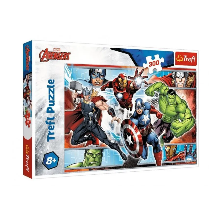 Puzzle 300 elementów Avengers