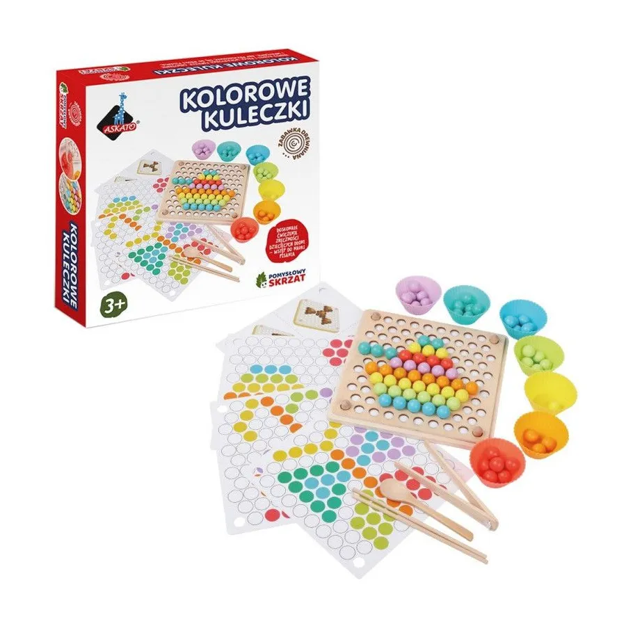 Gra Pomysłowy Skrzat - Kolorowe kuleczki