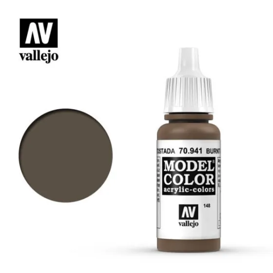 Vallejo 70941 Burnt Umber MC148 17ml