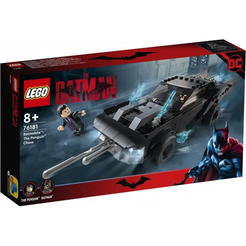 Klocki Super Heroes 76181 Batmobil: pościg za Pingwinem