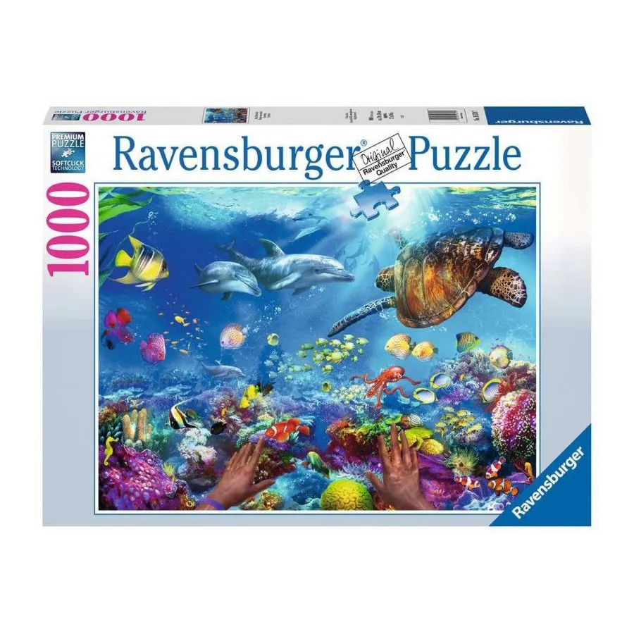 Puzzle 2D 1000 elementów Pod wodą