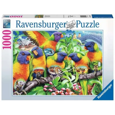 Puzzle 2D 1000 elementów Kraina Lorikeet