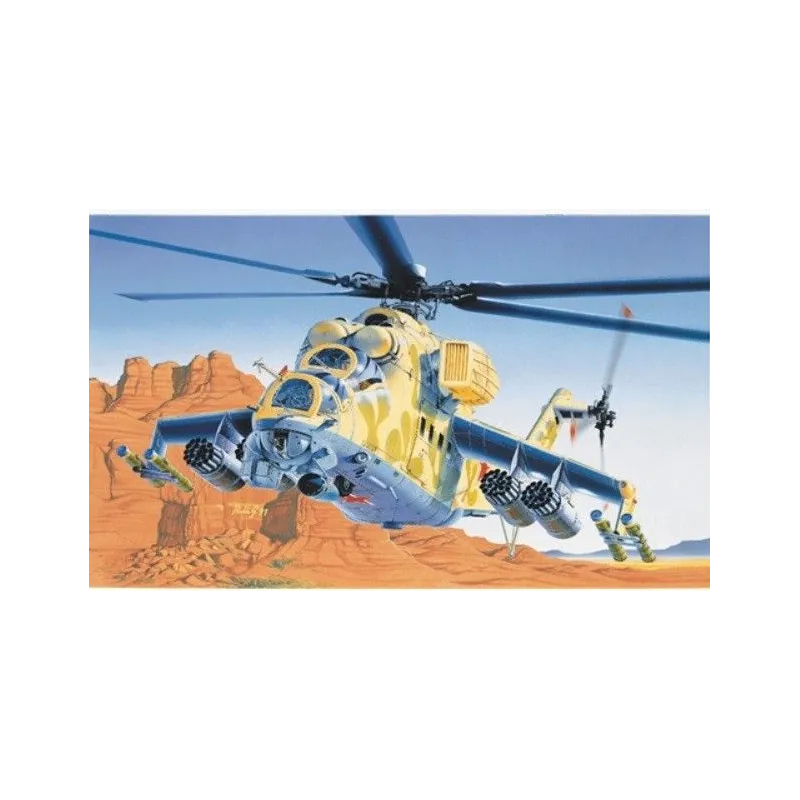 Model plastikowy MIL-24 Hind-D/E