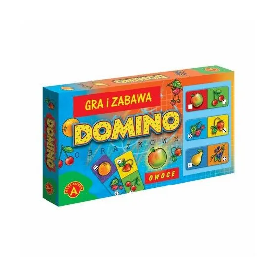 Gra Domino Owoce
