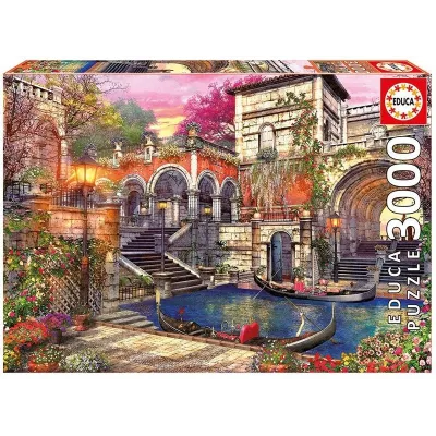 Puzzle 3000 elementów, Romantyczna Wenecja