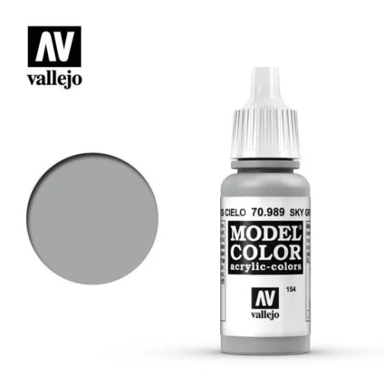 Vallejo 70989 Sky Grey MC154 17ml