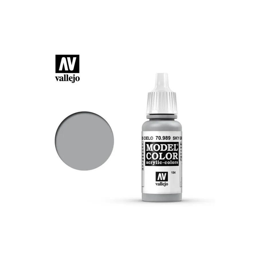 Vallejo 70989 Sky Grey MC154 17ml