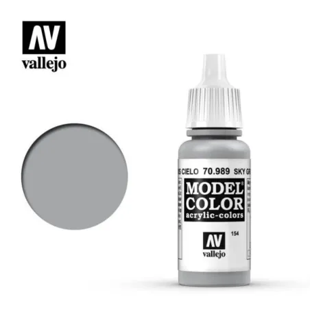 Vallejo 70989 Sky Grey MC154 17ml