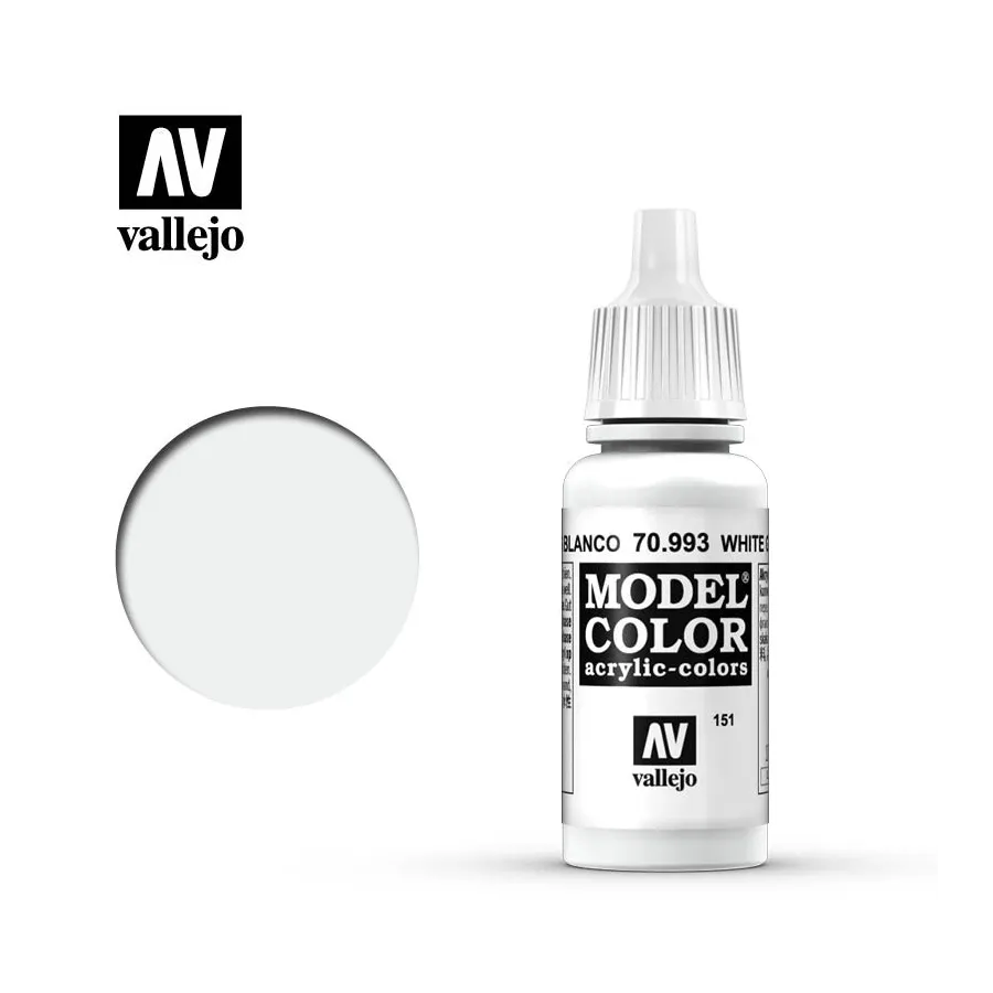 Vallejo 70993 White Gray MC151 17ml