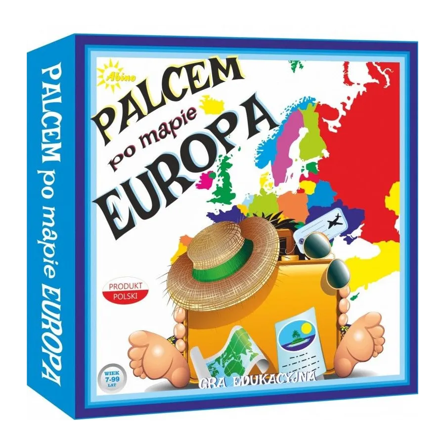 Gra Palcem po mapie - Europa