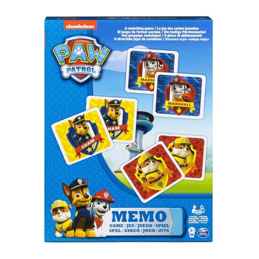 Gra Memory 48 kart Psi Patrol