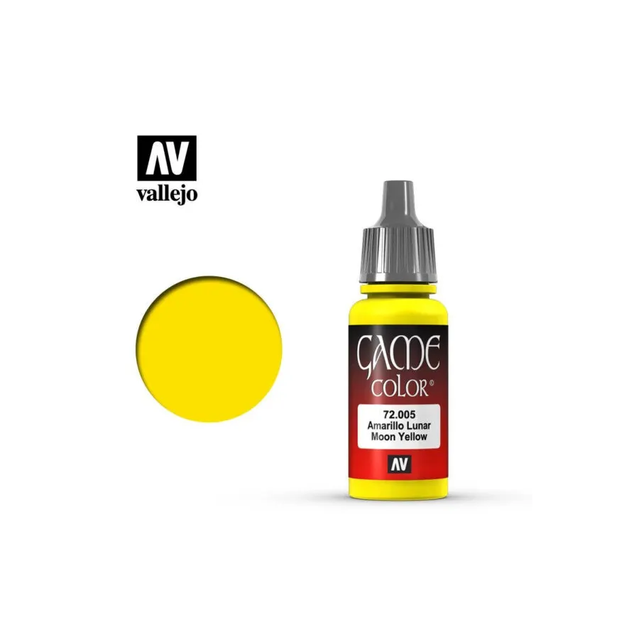 Vallejo 72005 Bald Moon Yellow 17ml