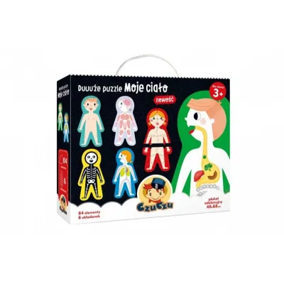 Puzzle Duuuże - Moje ciało