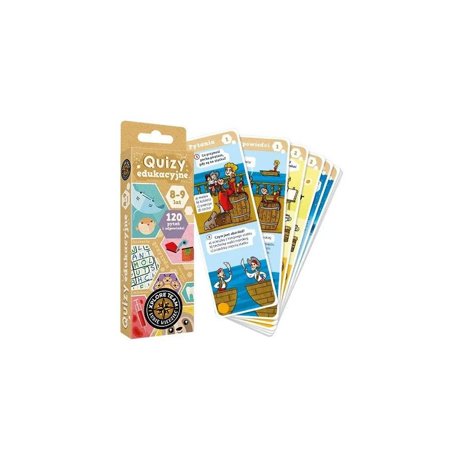 Gra Xplore Team Quizy dla dzieci 8-9 lat