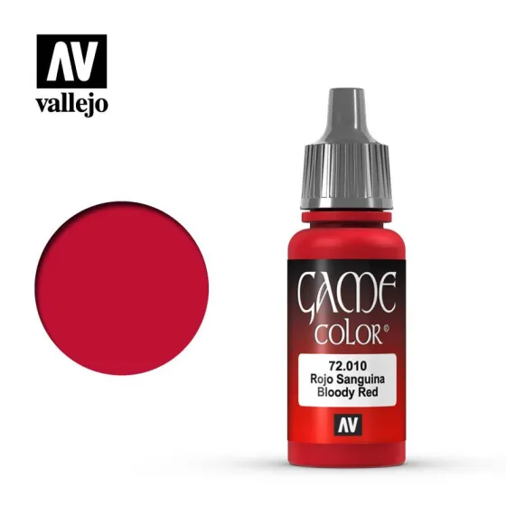 Vallejo 72010 Game Color Bloody Red 17ml