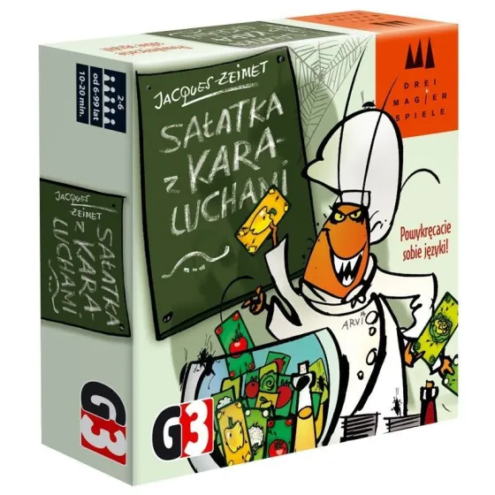 Gra Sałatka z karaluchami