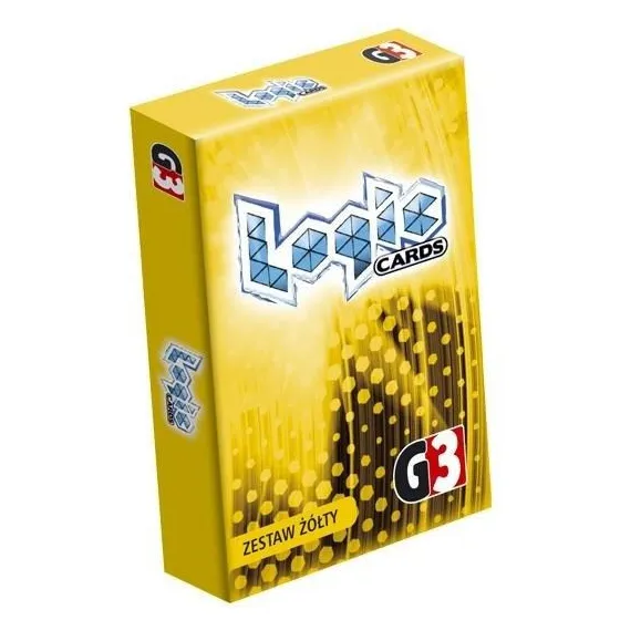 Gra Logic Cards - Zestaw żółty (PL)