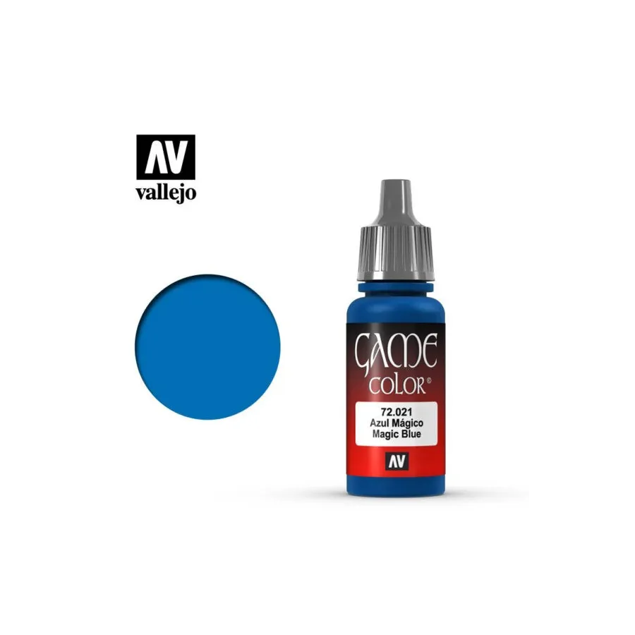 Vallejo 72021 Game Color Magic Blue 17ml