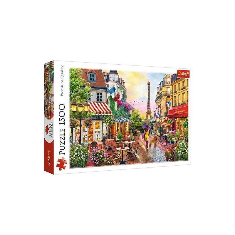 Puzzle 1500 elementów Urok Paryża