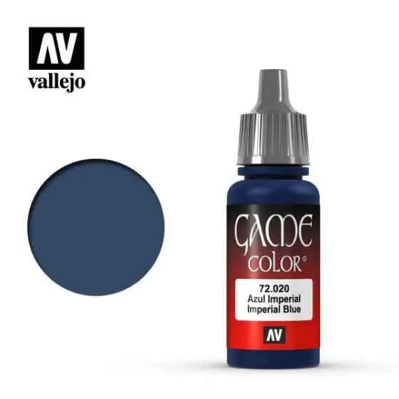 Vallejo 72020 Game Color Imperial Blue 17ml