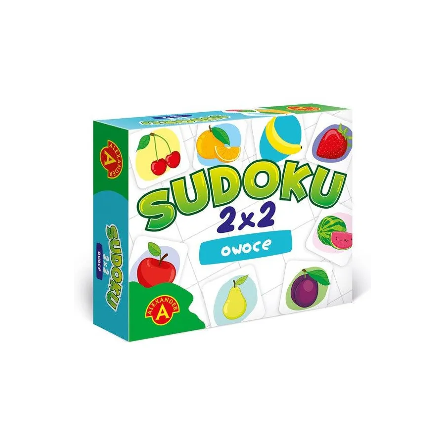 Gra Sudoku 2X2 Owoce