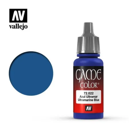 Vallejo 72022 Ultramarine Blue 17ml