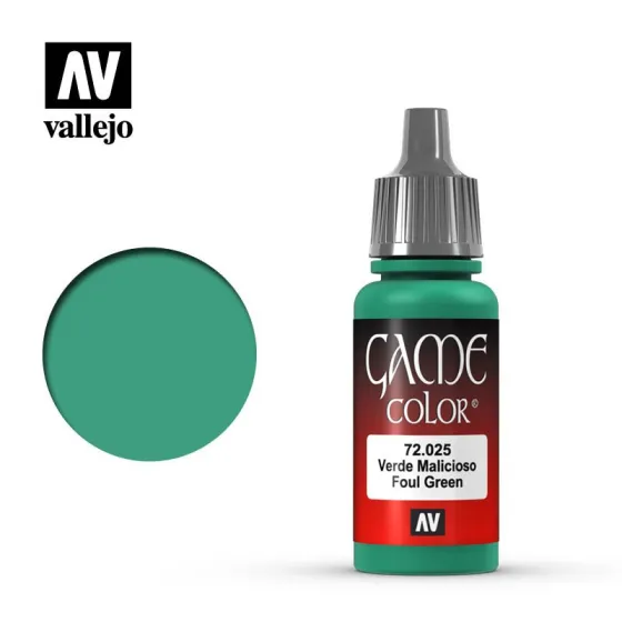 Vallejo 72025 Foul Green 17ml