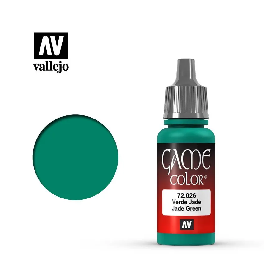 Vallejo 72026 Jade Green 17ml