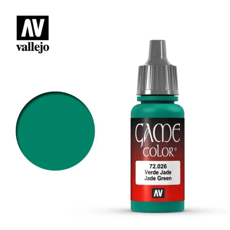 Vallejo 72026 Jade Green 17ml