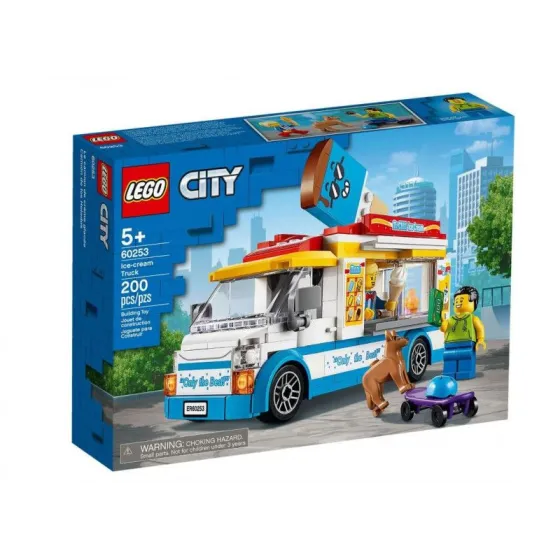 Klocki City 60253 Furgonetka z lodami
