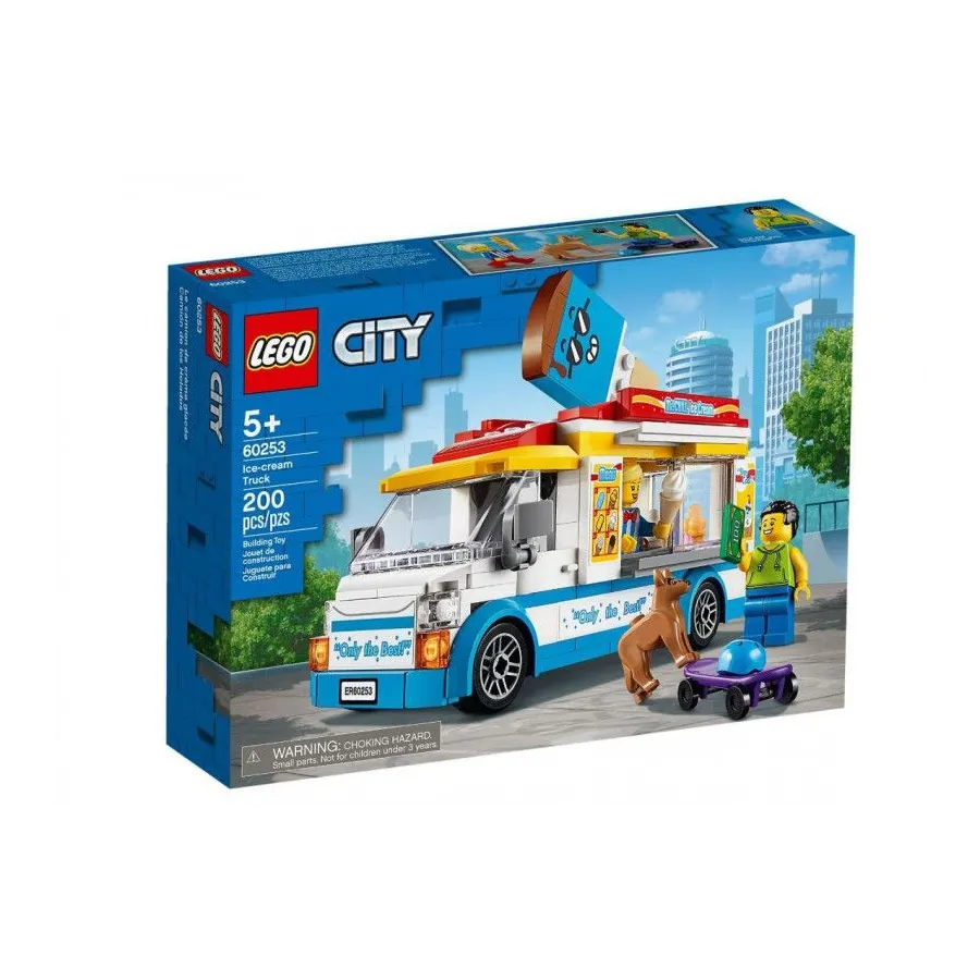 Klocki City 60253 Furgonetka z lodami