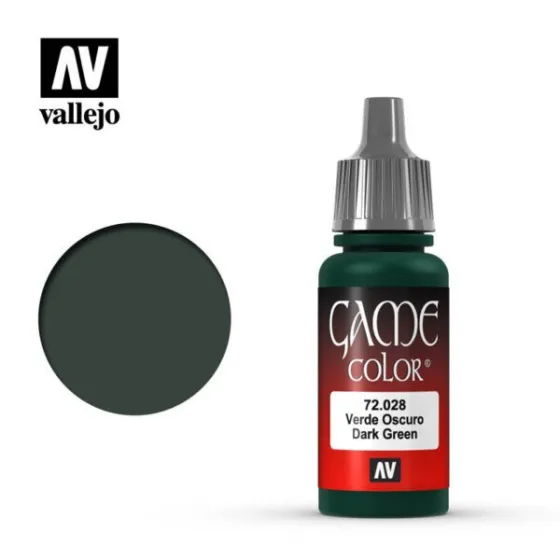 Vallejo 72028 Dark Green 17ml