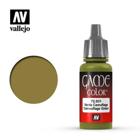 Vallejo 72031 Camouflage Green 17ml