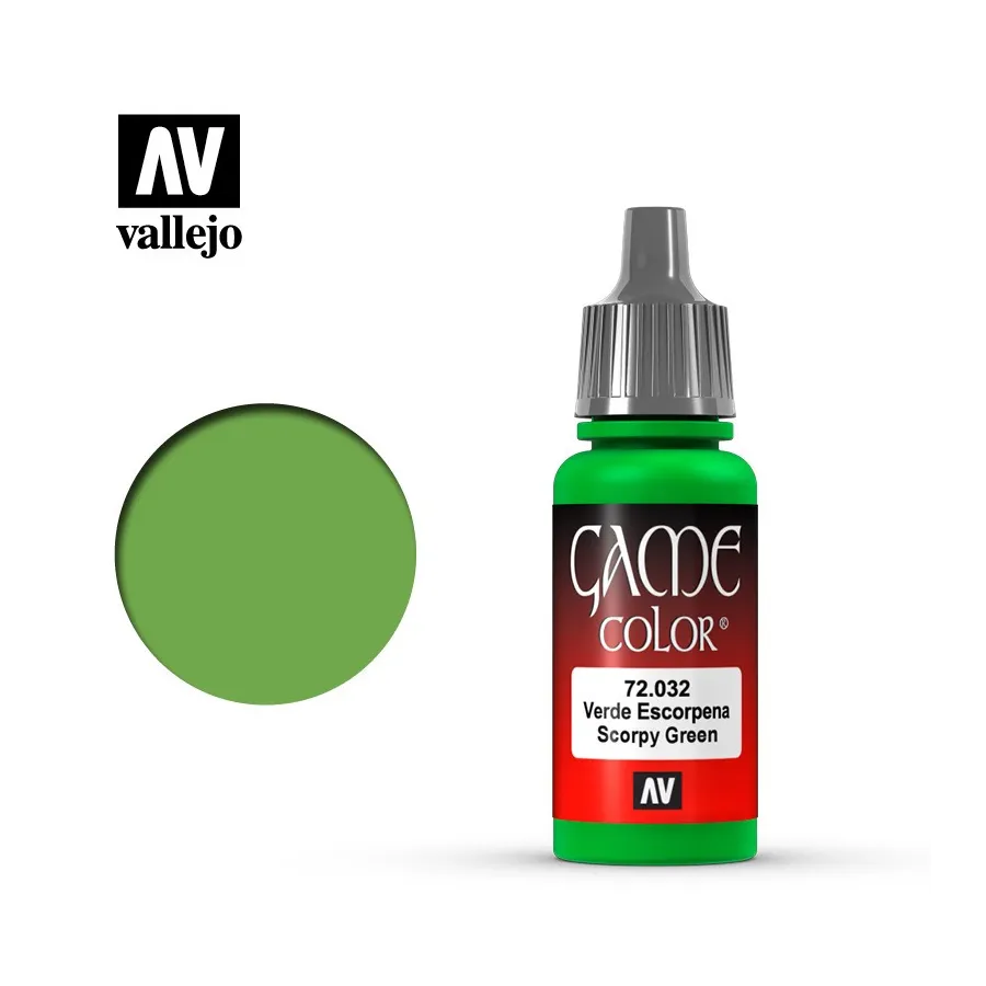 Vallejo 72032 Scorpy Green 17ml