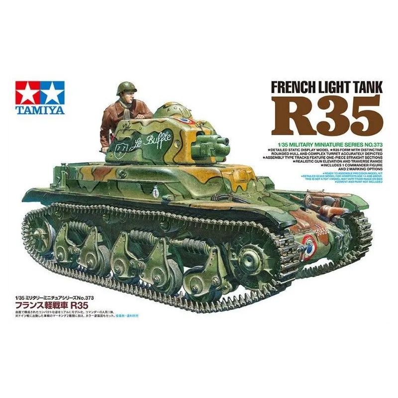 Model plastikowy French Light Tank R-35