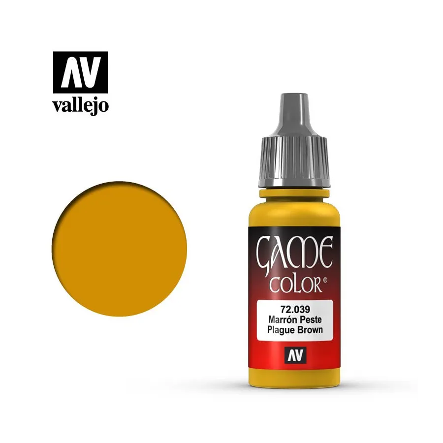 Vallejo 72039 Plague Brown 17ml