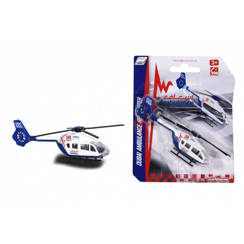 Helikopter Majorette, 6 rodzajów