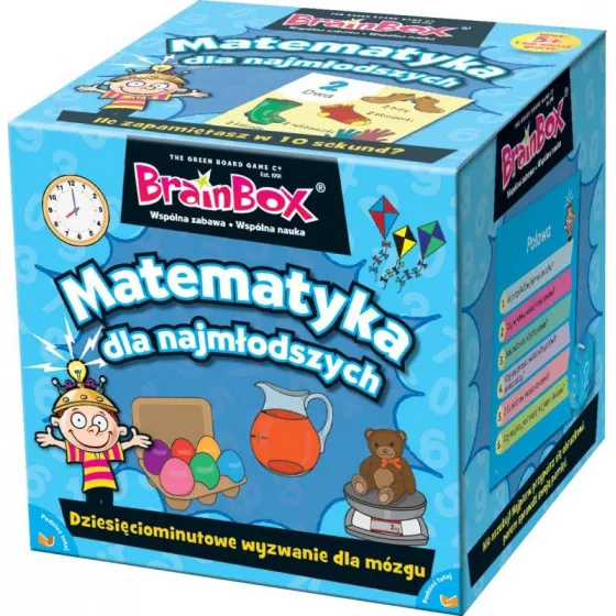 Gra BrainBox Matematyka dla najmłodszych