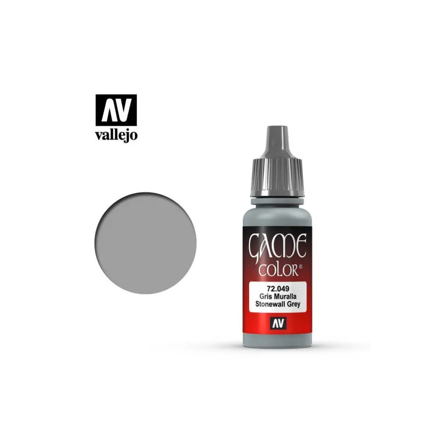 Vallejo 72049 Stonewall Grey 17ml