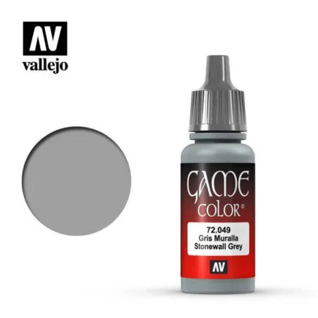 Vallejo 72049 Stonewall Grey 17ml