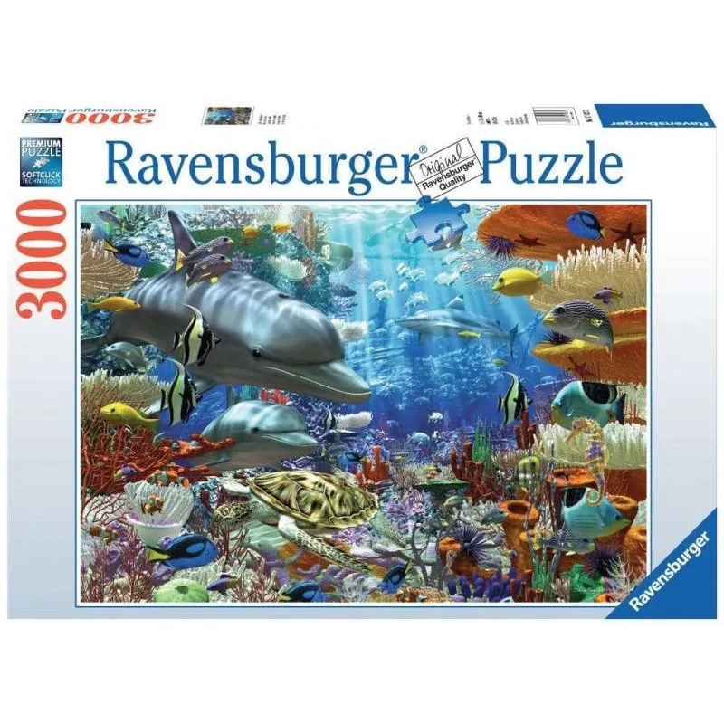Puzzle 3000 elementów Podwodne życie