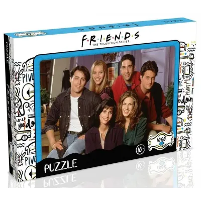 Puzzle 1000 elementów Przyjaciele Apartament
