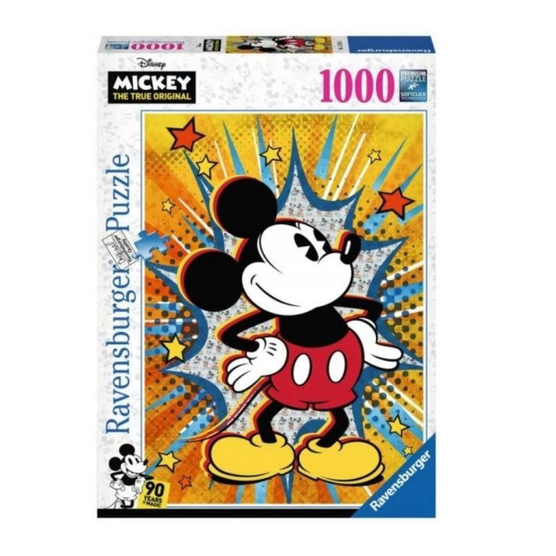 Puzzle 1000 elementów Myszka Miki Retro