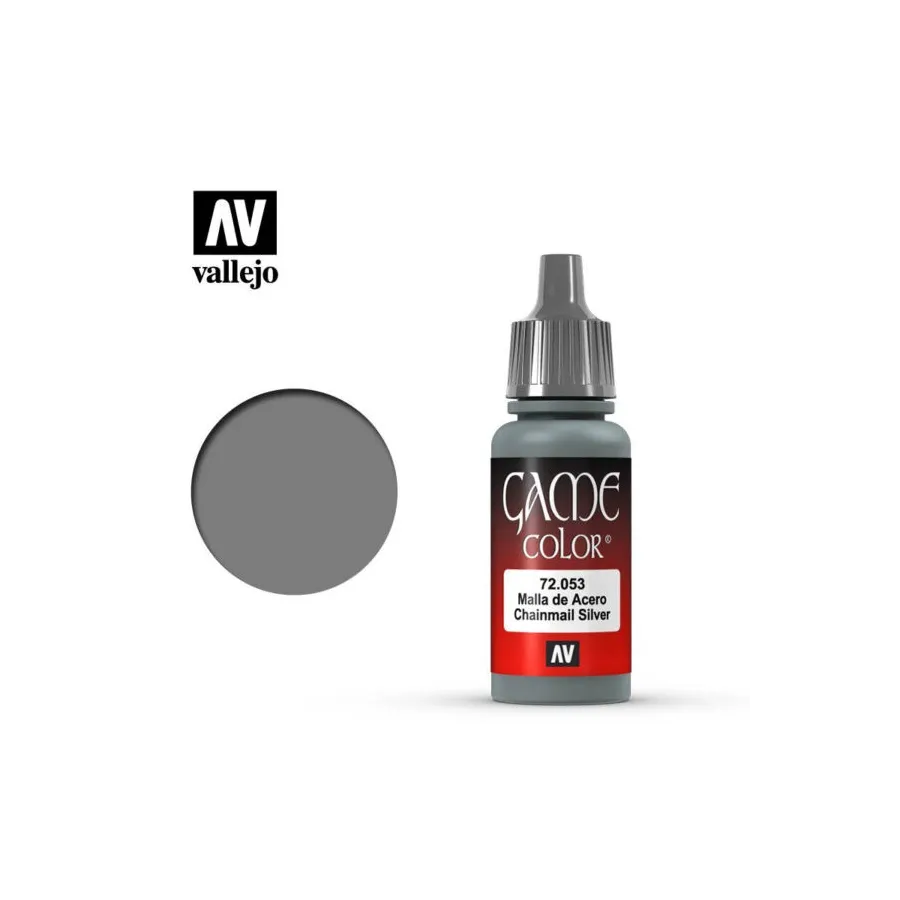 Vallejo 72053 Chainmail Silver 17ml