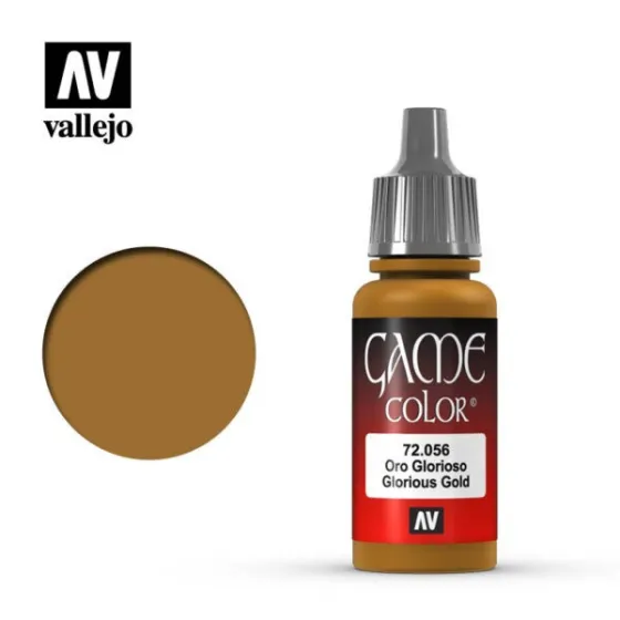Vallejo 72056 Game Color Glorious Gold 17ml