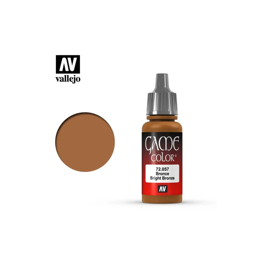 Vallejo 72057 Bright Bronze 17ml