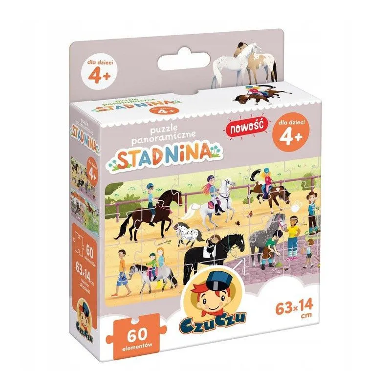 Puzzle panoramiczne Stadnina